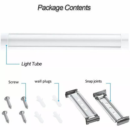 4FT LED Ceiling Strip Light – Energy-Efficient Batten Tube for Office. Garage & Commercial Spaces