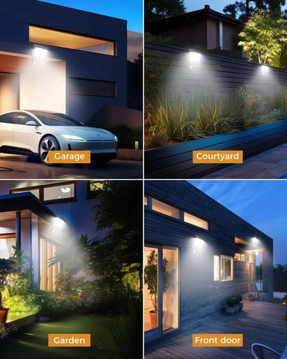 LED PIR Motion Sensor Outdoor Floodlight – Waterproof Garden Security Light with Automatic Detection