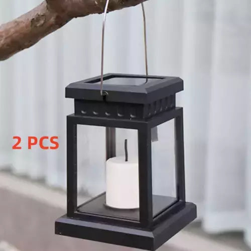 2 Pack Solar Garden Hanging Lamps