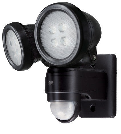20 Watt 1.110lm LED PIR IP44 Twin Spot Security Light