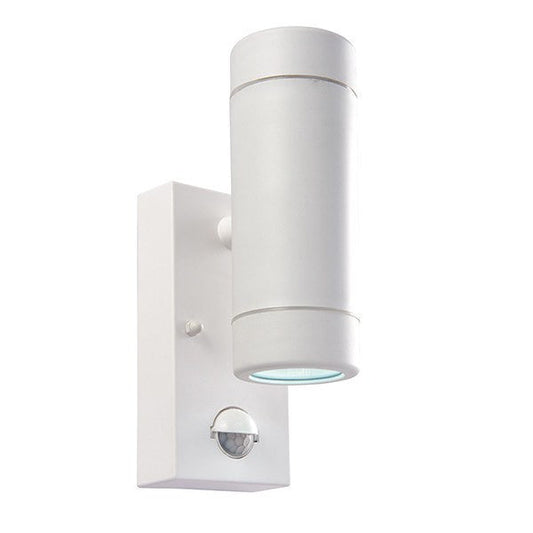 White Endon 61007 Icarus PIR Outdoor Wall Light
