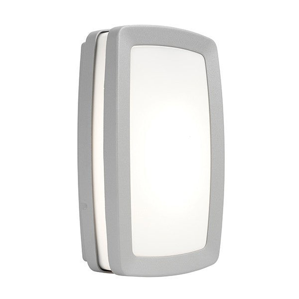 Mode 26 Watt IP54 Textured Grey Photocell Wall Light