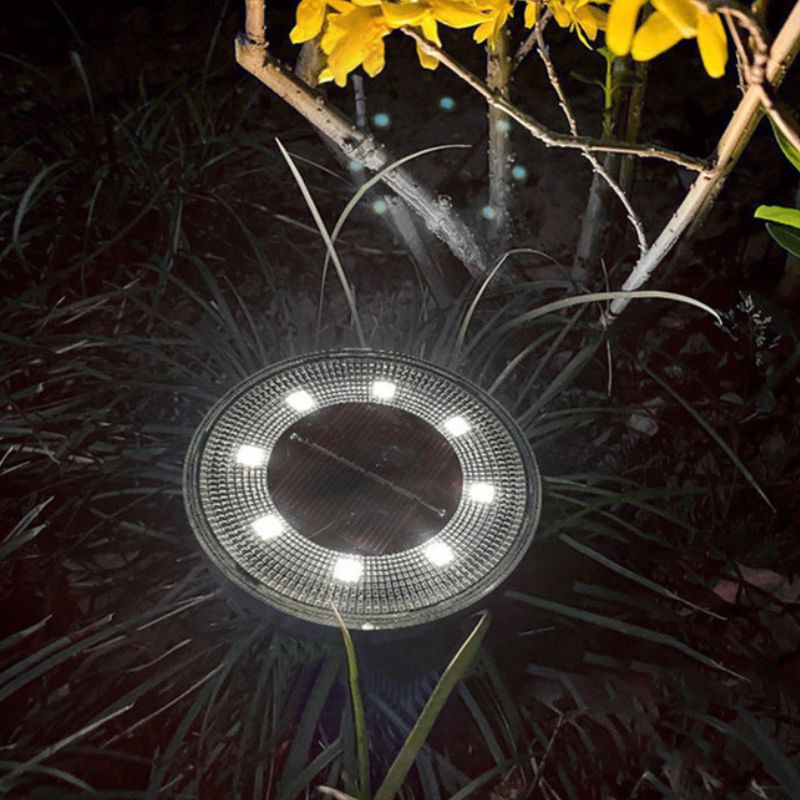 Spot solaire encastrable 8 LED