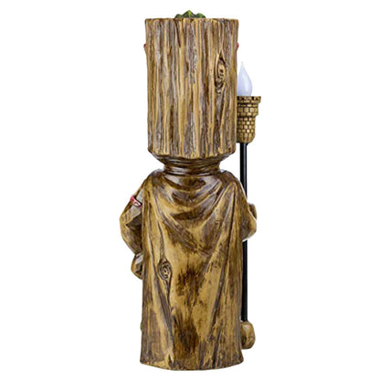 Décoration solaire jardin Totem lumineux extérieur