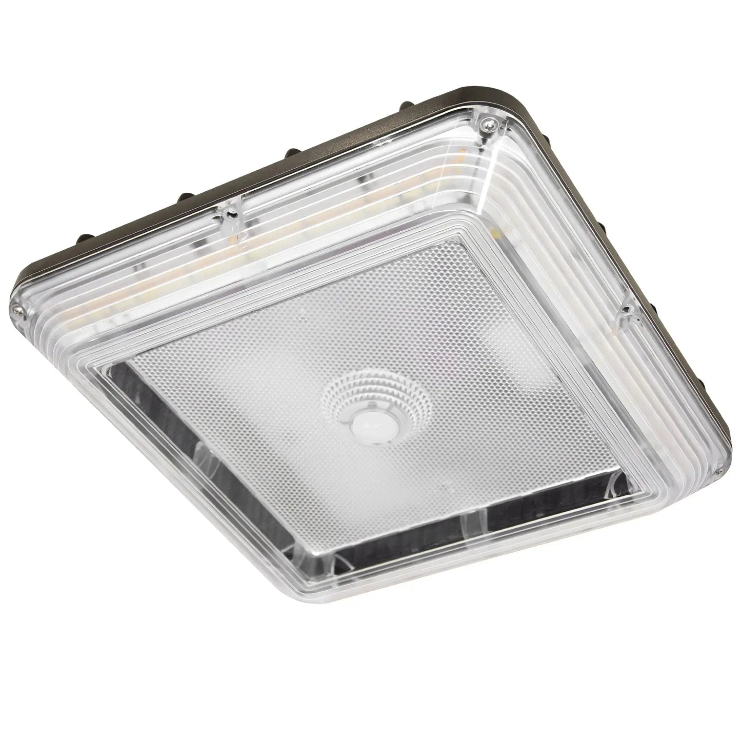 LED Parking Garage Canopy Light-Selectable Wattage and CCT-Up to 13.000 Lumens-60W / 80W / 100W-3000K/4000K/5000K