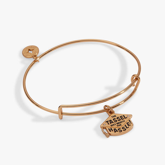 The Tassel Was Worth The Hassle Charm Bangle