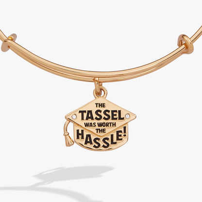The Tassel Was Worth The Hassle Charm Bangle