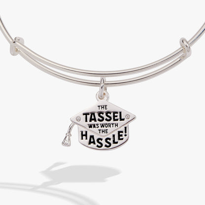 The Tassel Was Worth The Hassle Charm Bangle