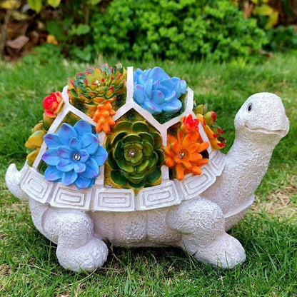 Lampe solaire tortue