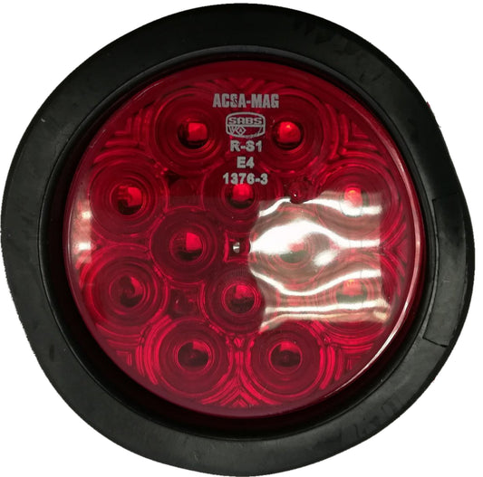 12/24V LED Red Trailer/Truck Light (Rear)