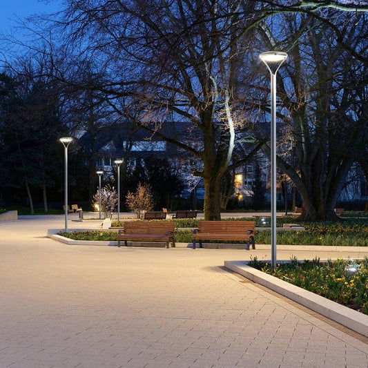 Aurora Pro® | Outdoor Pole-Mounted Dusk to Dawn Solar Ambient/Security Light