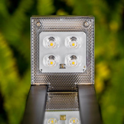 German Osram Pro-Line Bollard Solar Lights® V4 | 100LM | Aluminum / Glass | 2-Pack
