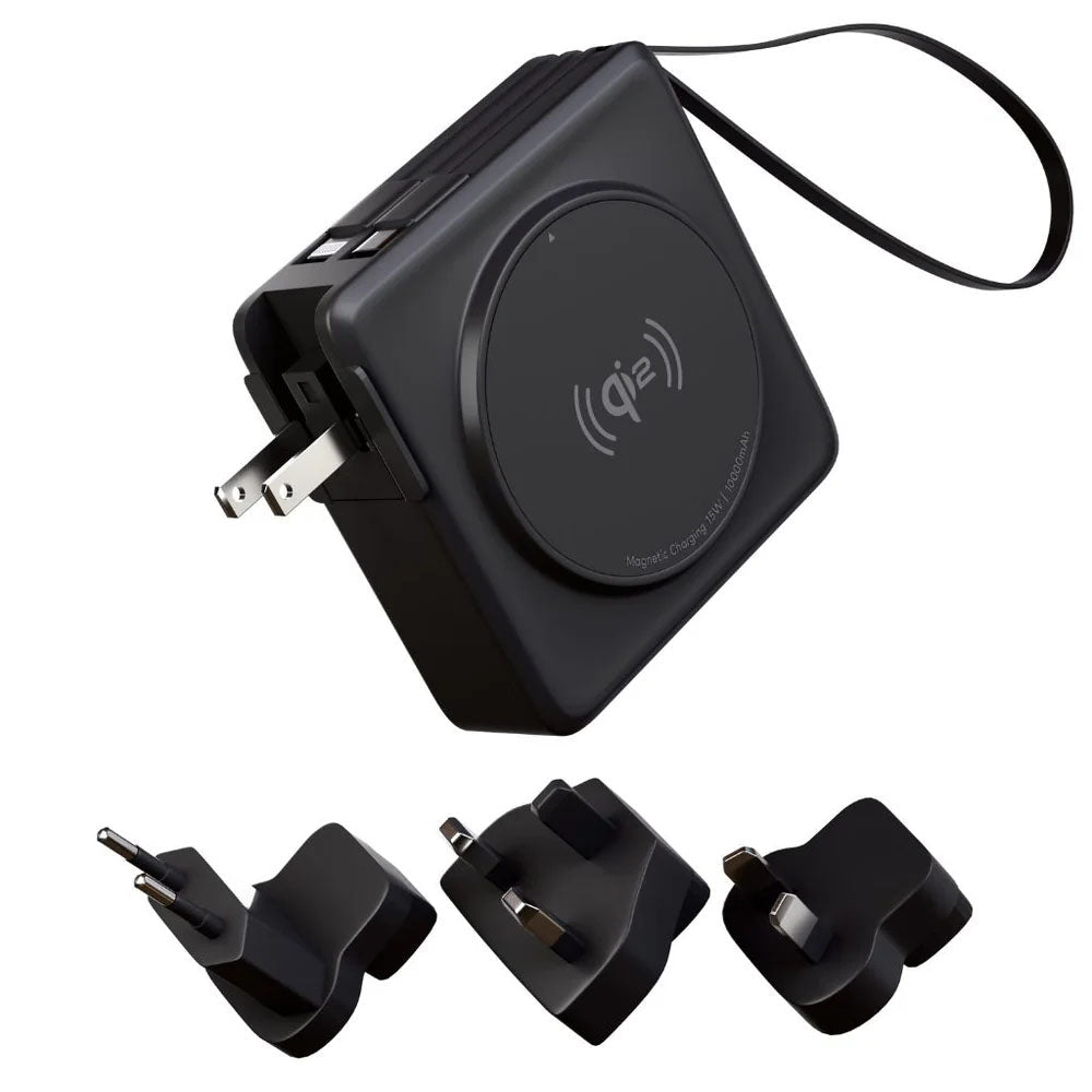 VoltFusion 4-in-1 Qi2 Power Bank