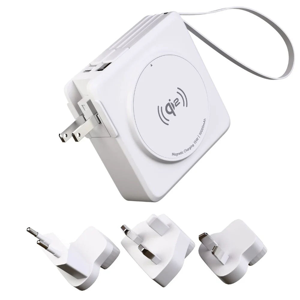 VoltFusion 4-in-1 Qi2 Power Bank