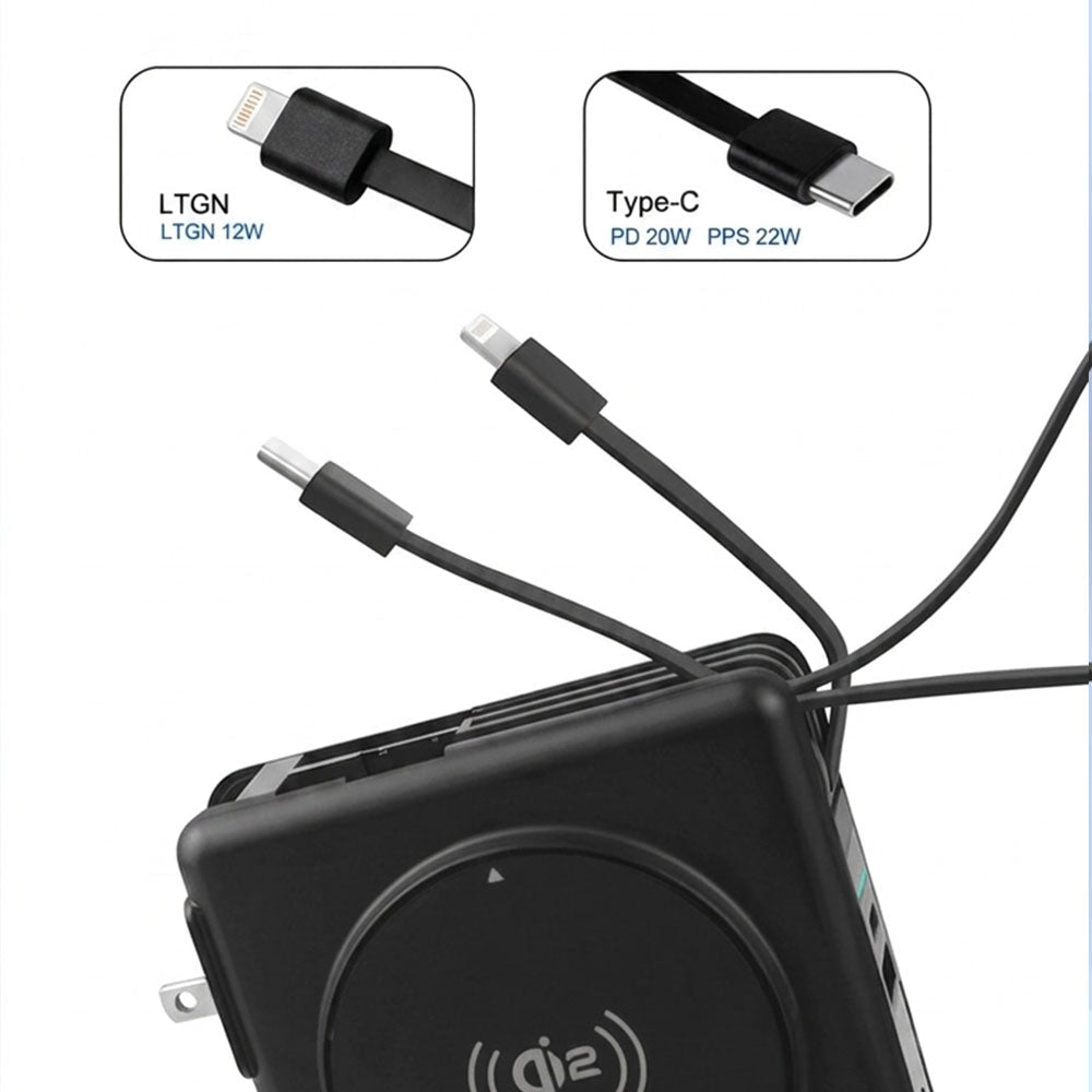 VoltFusion 4-in-1 Qi2 Power Bank