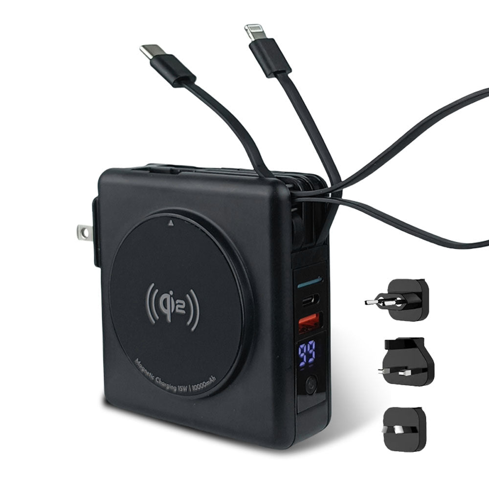 VoltFusion 4-in-1 Qi2 Power Bank